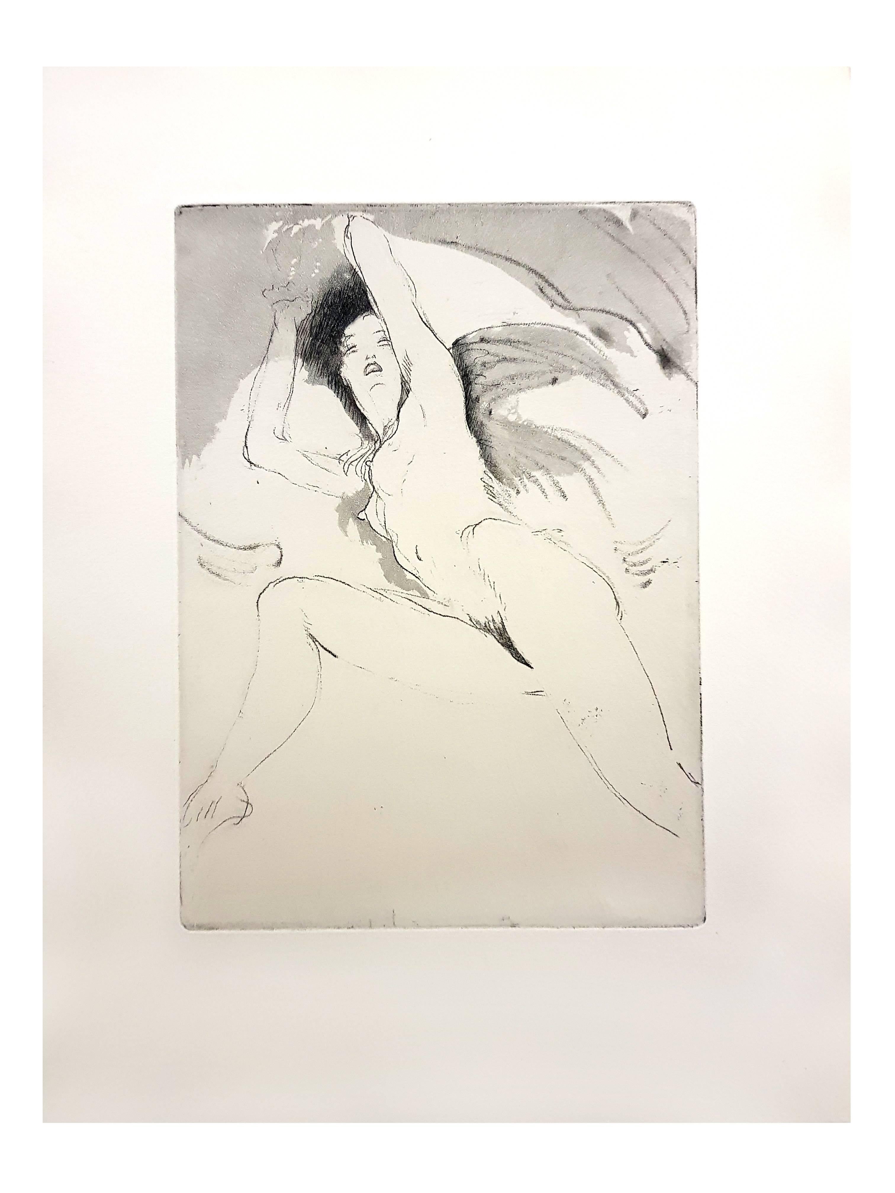 Original Etching by Jean-Gabriel Domergue
Dimensions: 33 x 25 cm
1924
Edition of 100
This artwork is part of the famous portfolio The Afternoon of a Faun.
Unsigned and unnumbered as issued