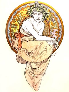 Alfons Mucha - Anatole France - Clio - 13 Original Lithographs