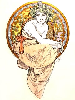 Alfons Mucha - Anatole France - Clio - 13 lithographies originales 