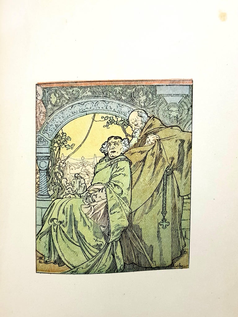 Alfons Mucha - Anatole France - Clio - 13 Original Lithographs  For Sale 5