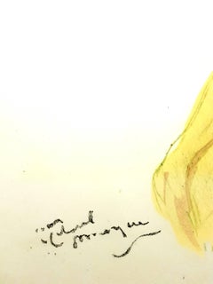 Domergue - Presque habillé - Lithographie d'origine
