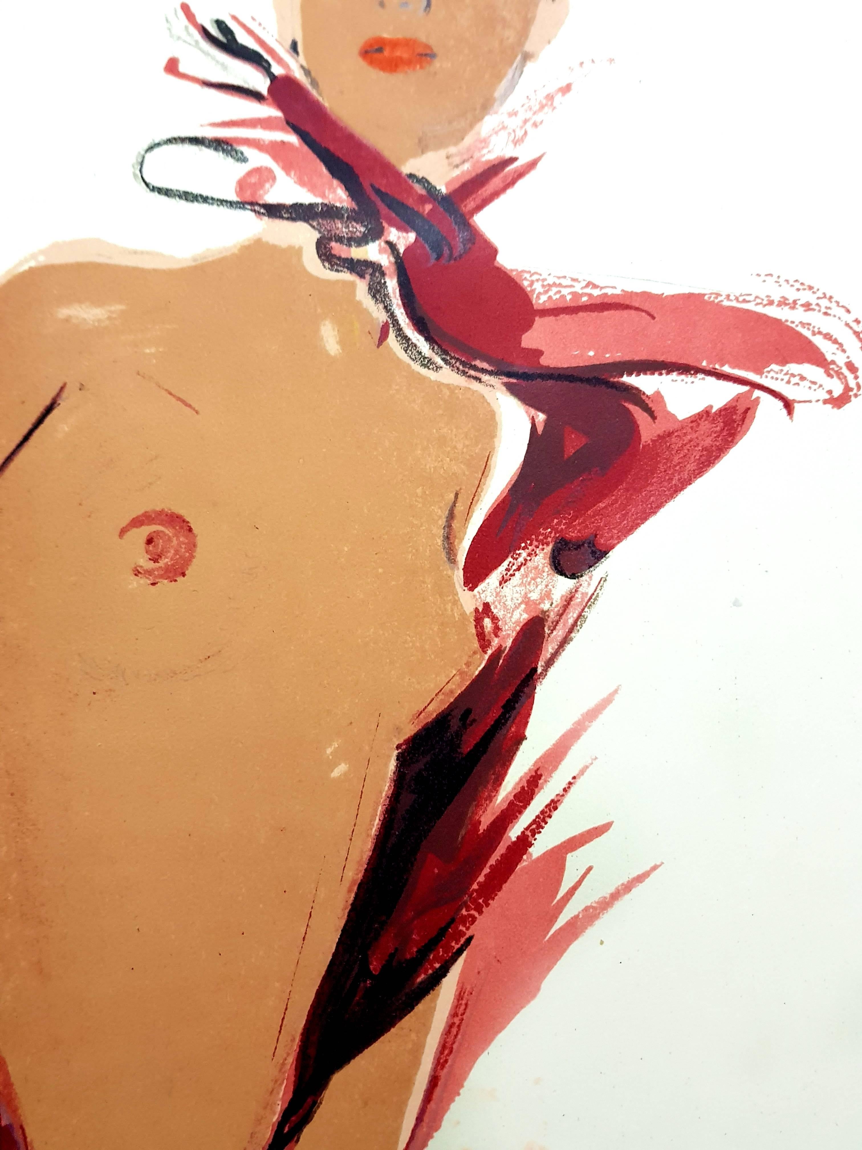 Litografía original de Jean-Gabriel Domergue
Título: La Bailarina
Firmado en la placa
Dimensiones: 40 x 31 cm
1956
Edición de 197
Esta obra forma parte de la famosa carpeta 