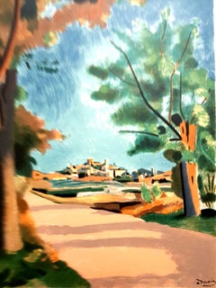 Provence Village - Lithograph