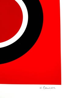 Geneviève Claisse - Kinetics Composition II - Lithographie originale signée