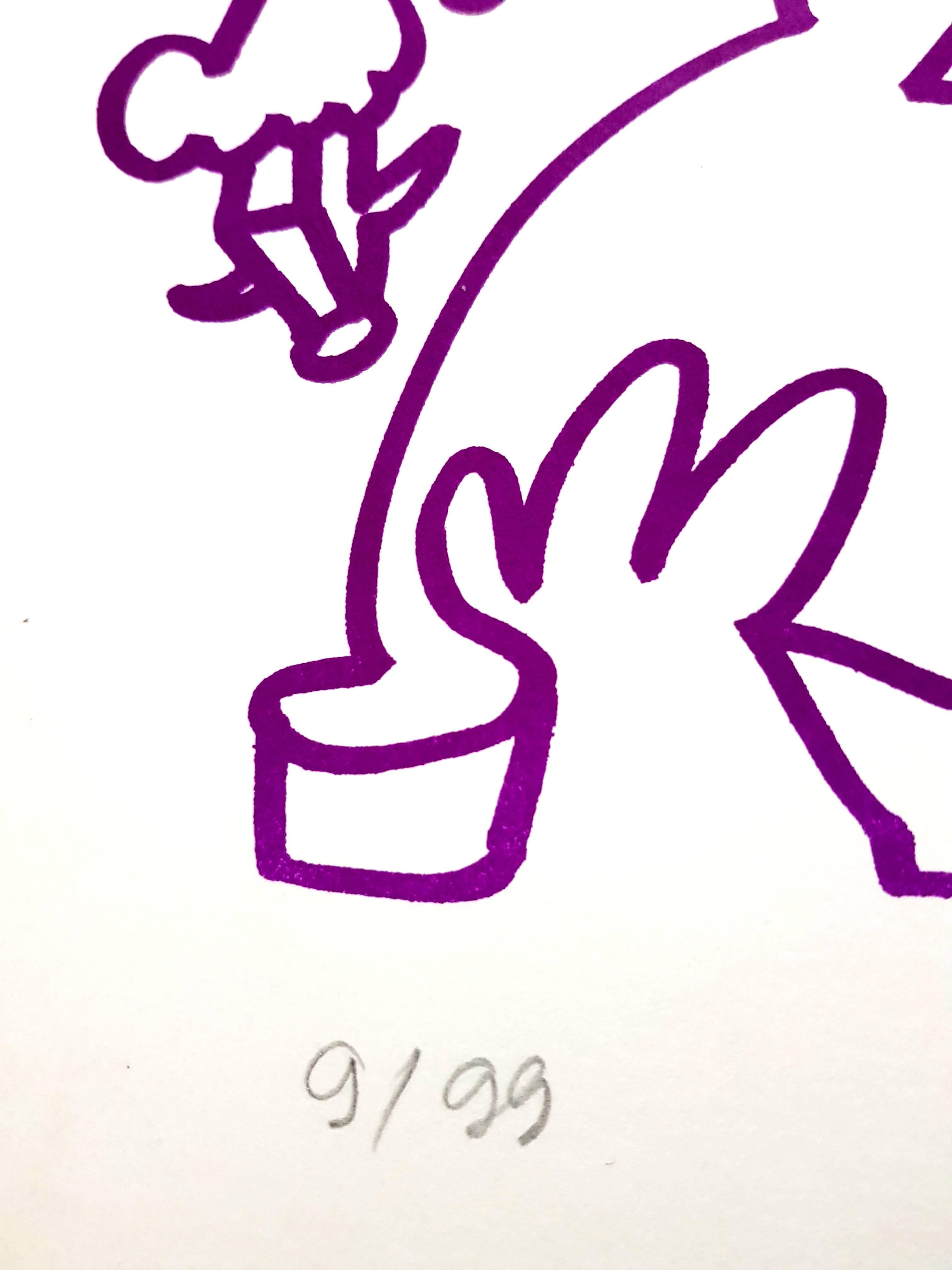 Charles Lapicque - Litografía original firmada a mano - Escuela de París en venta 3
