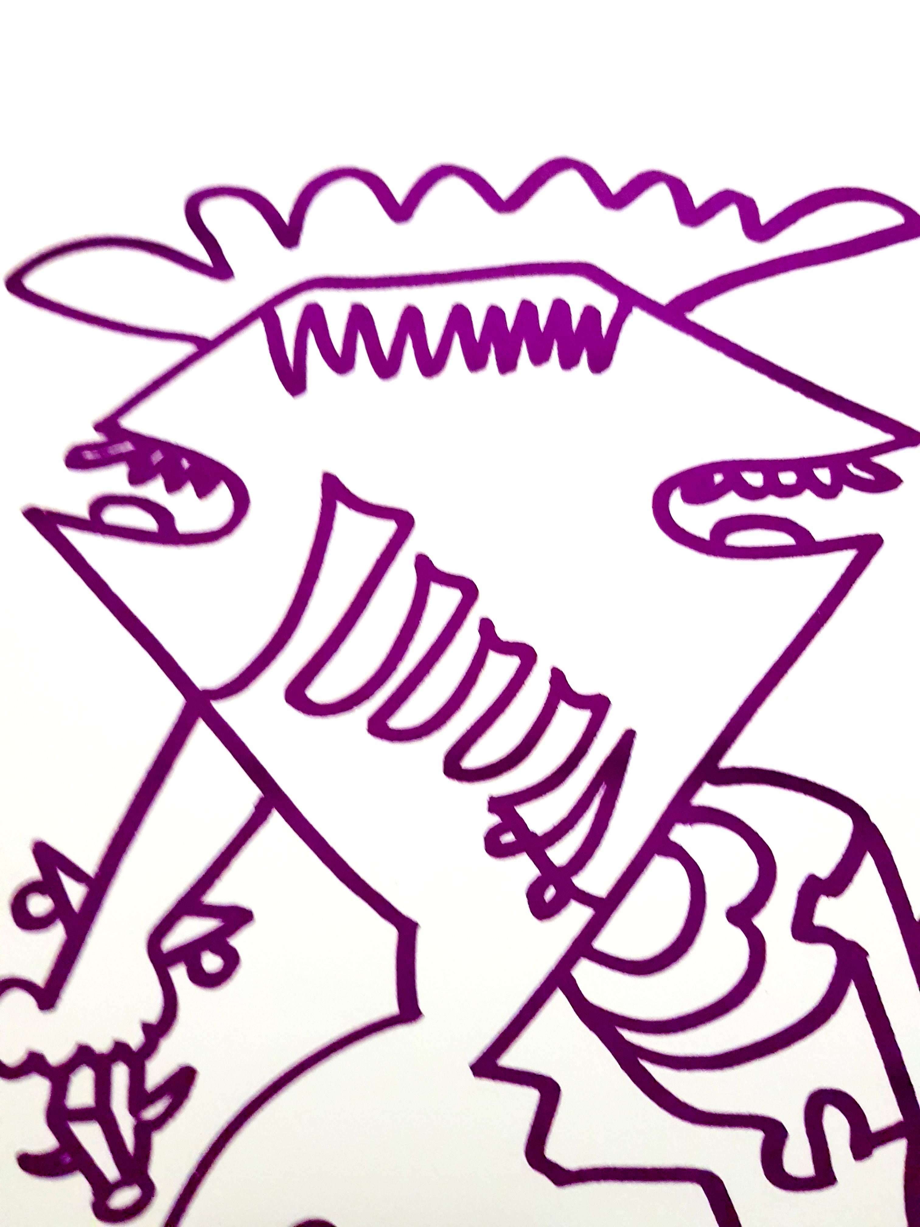 Charles Lapicque - Litografía original firmada a mano - Escuela de París en venta 4