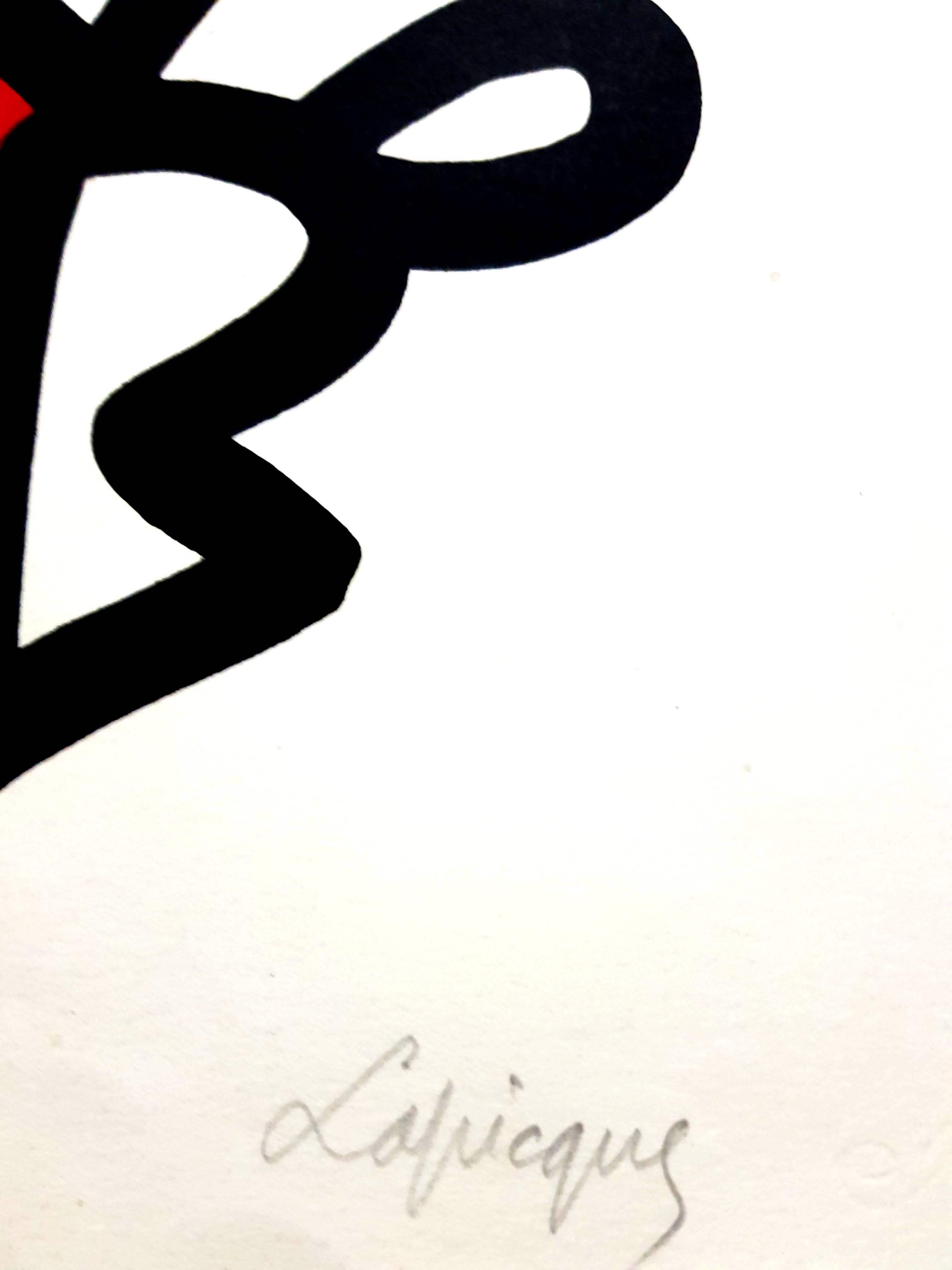 Charles Lapicque - Litografía original firmada a mano - Escuela de París en venta 1