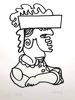 Charles Lapicque - Litografia originale firmata a mano - Ecole de Paris