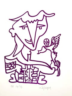 Charles Lapicque - Original Handsigned Lithograph - Ecole de Paris