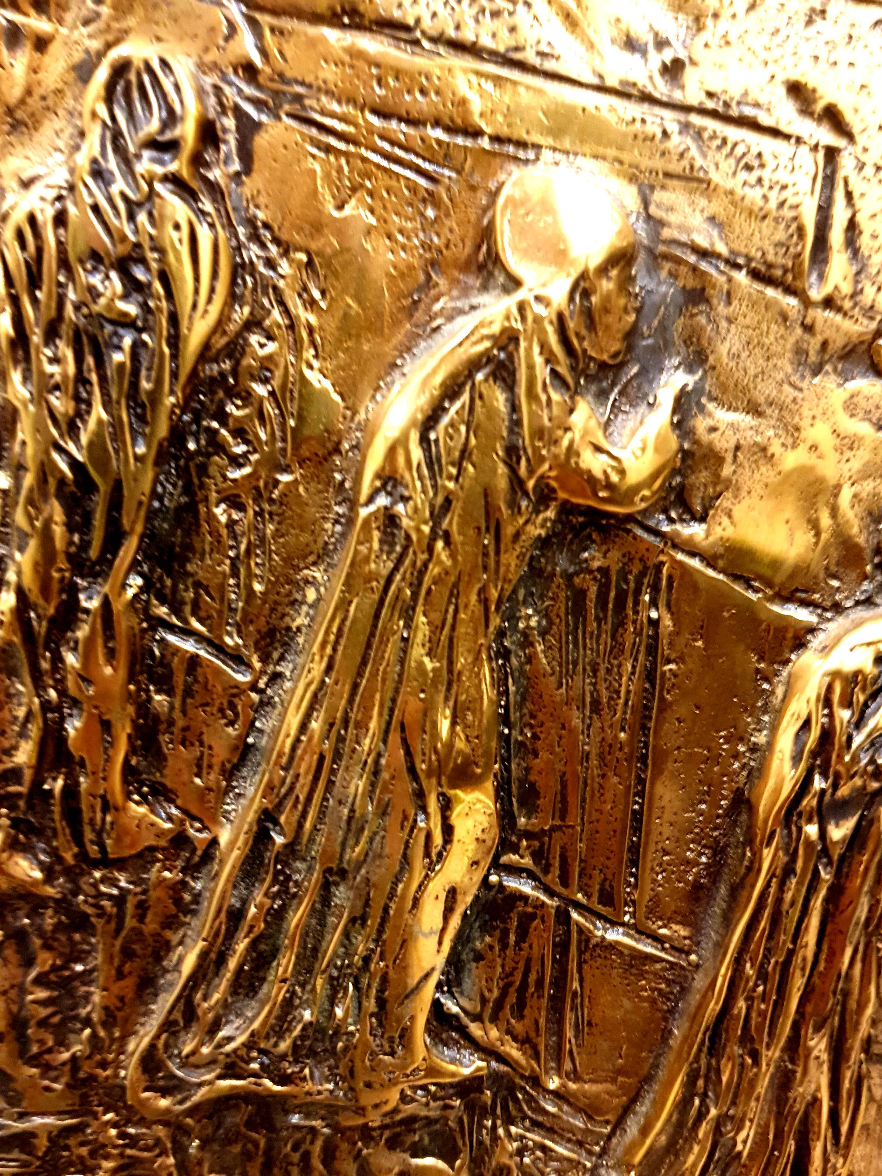 Salvador Dali - The Kotel - Bronze Sculpture on Jerusalem Stone 1