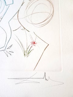 Salvador Dali - The Garde - Original Handsigned Etching