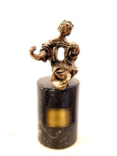 Salvador Dali - Madonna von Port-Lligat - Signierte Bronzeskulptur