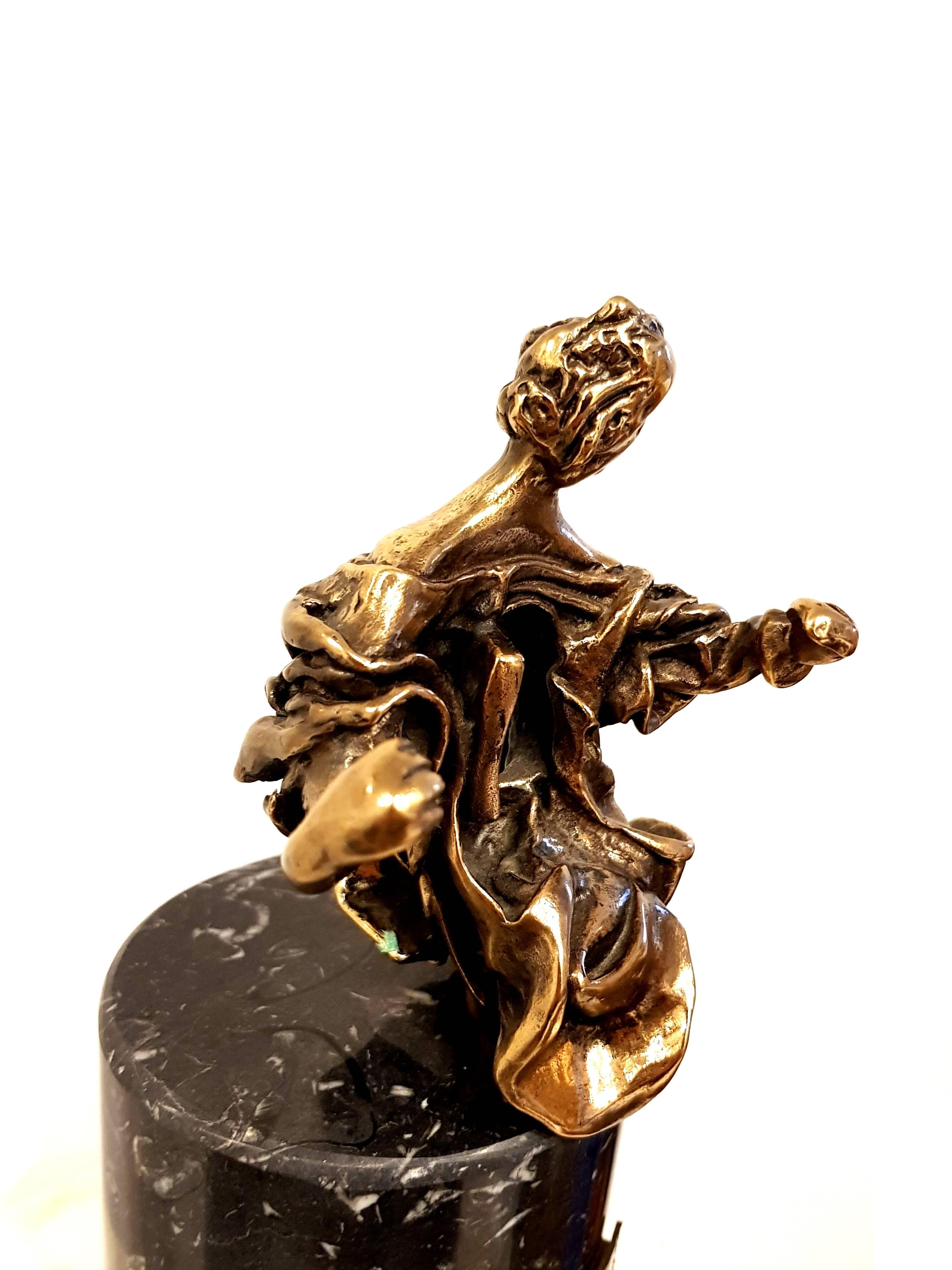 Salvador Dali - Madonna of Port Lligat - Signed Bronze Sculpture 4