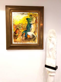 Yoel Benharrouche - Instrument of Happiness - Oil on Canvas