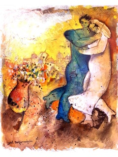 Yoel Benharrouche - Instrument of Happiness - Oil on Canvas