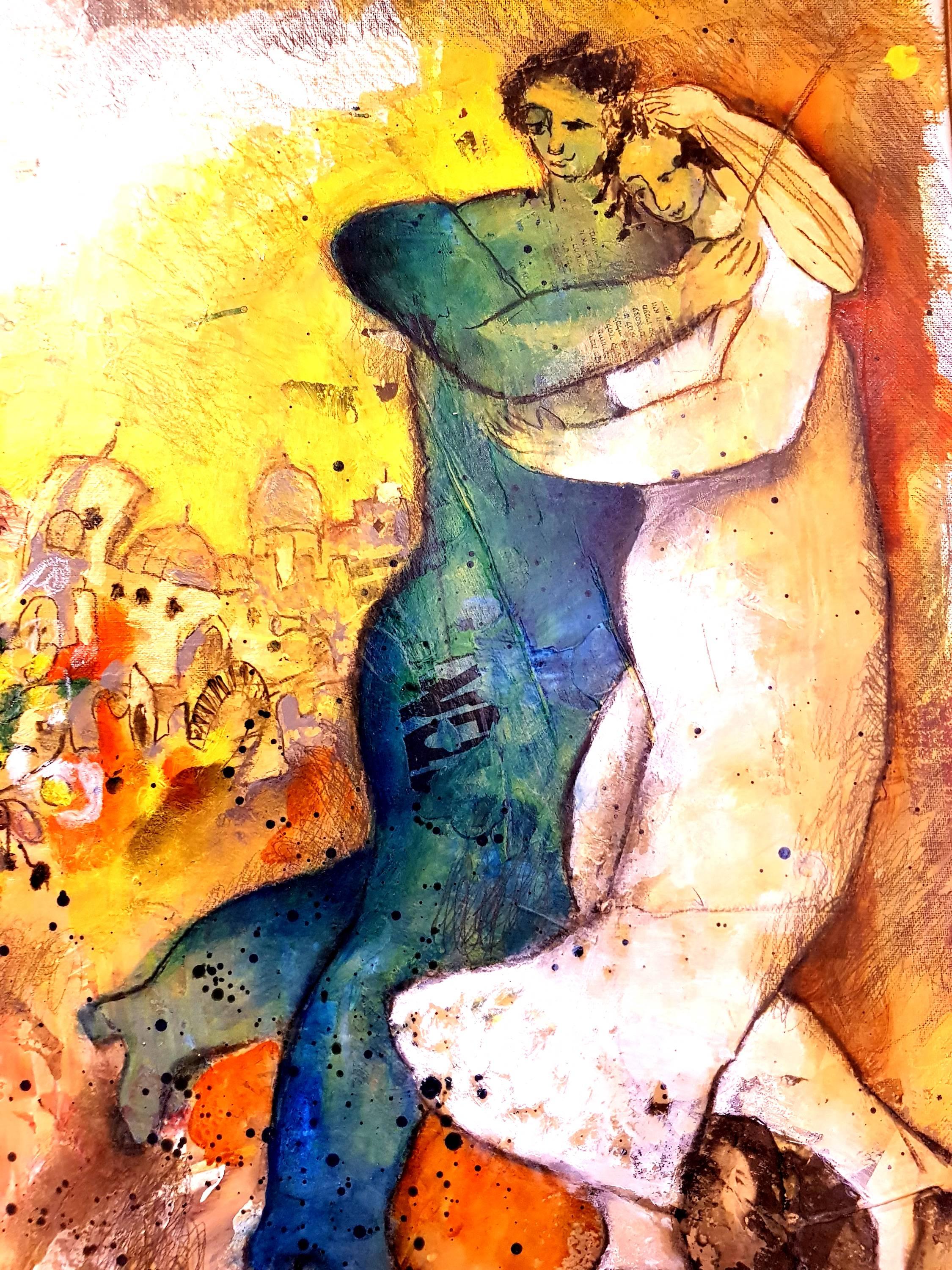Yoel Benharrouche - Instrument of Happiness - Oil on Canvas 3