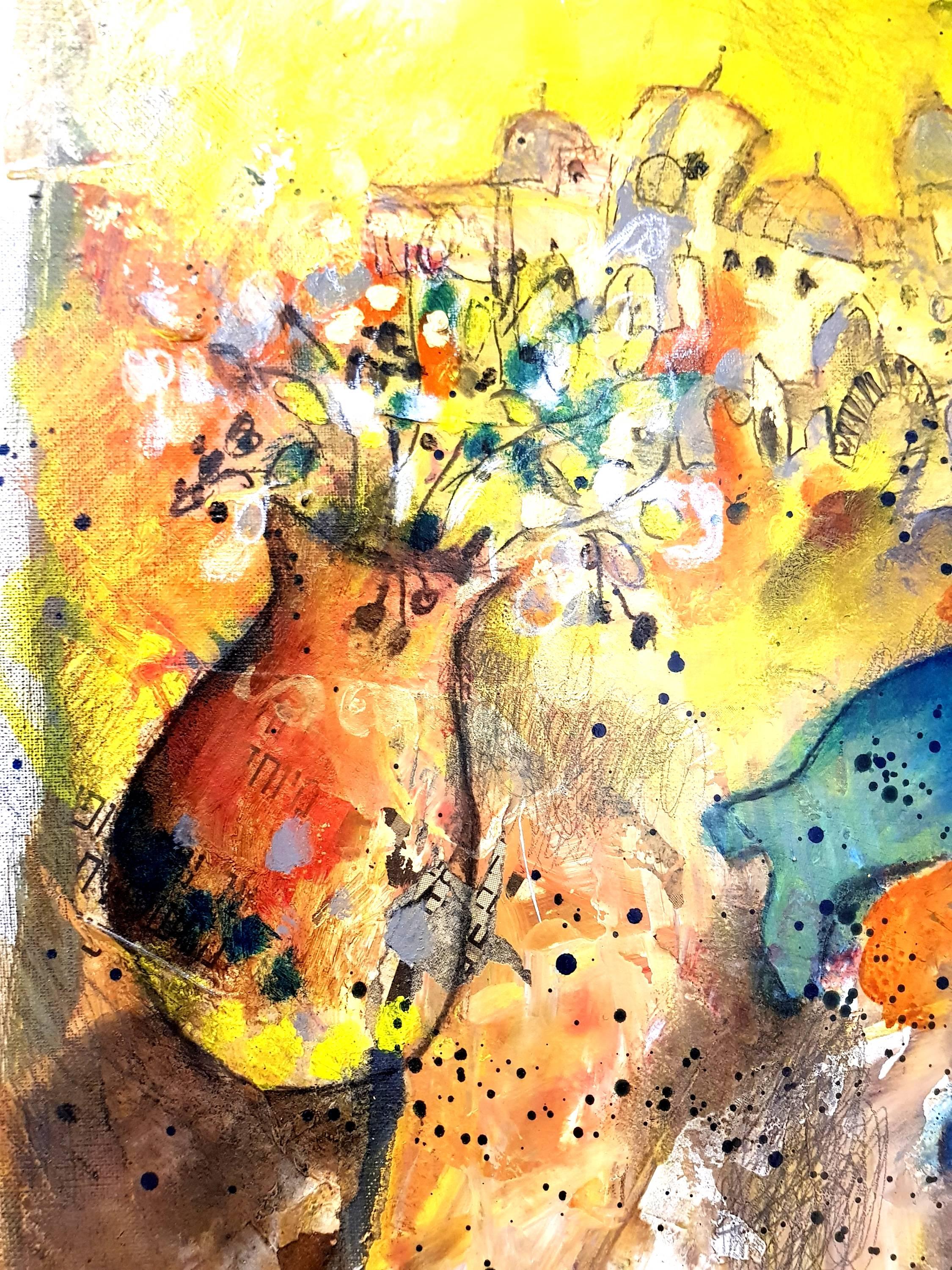 Yoel Benharrouche - Instrument of Happiness - Oil on Canvas 6