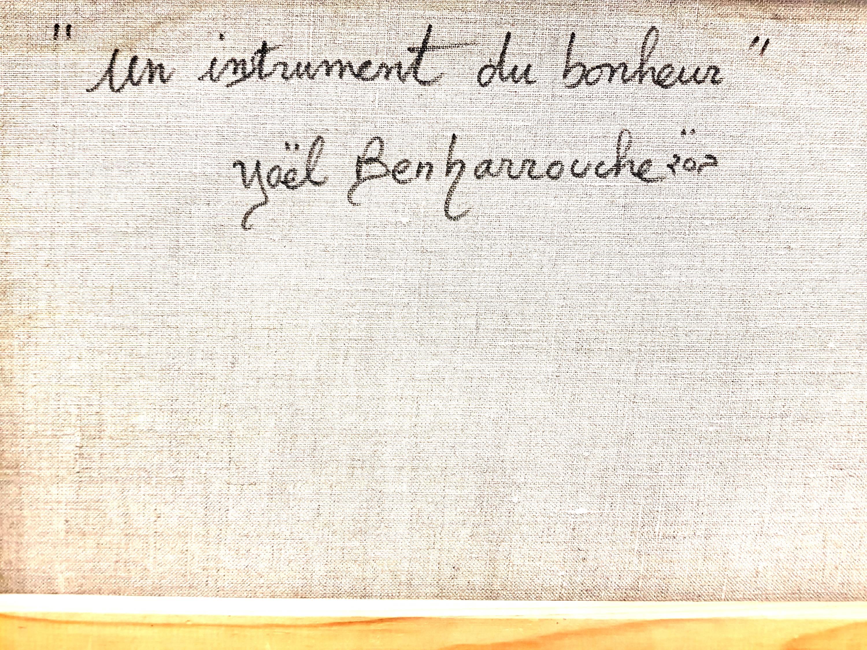 Yoel Benharrouche - Instrument of Happiness - Oil on Canvas 9