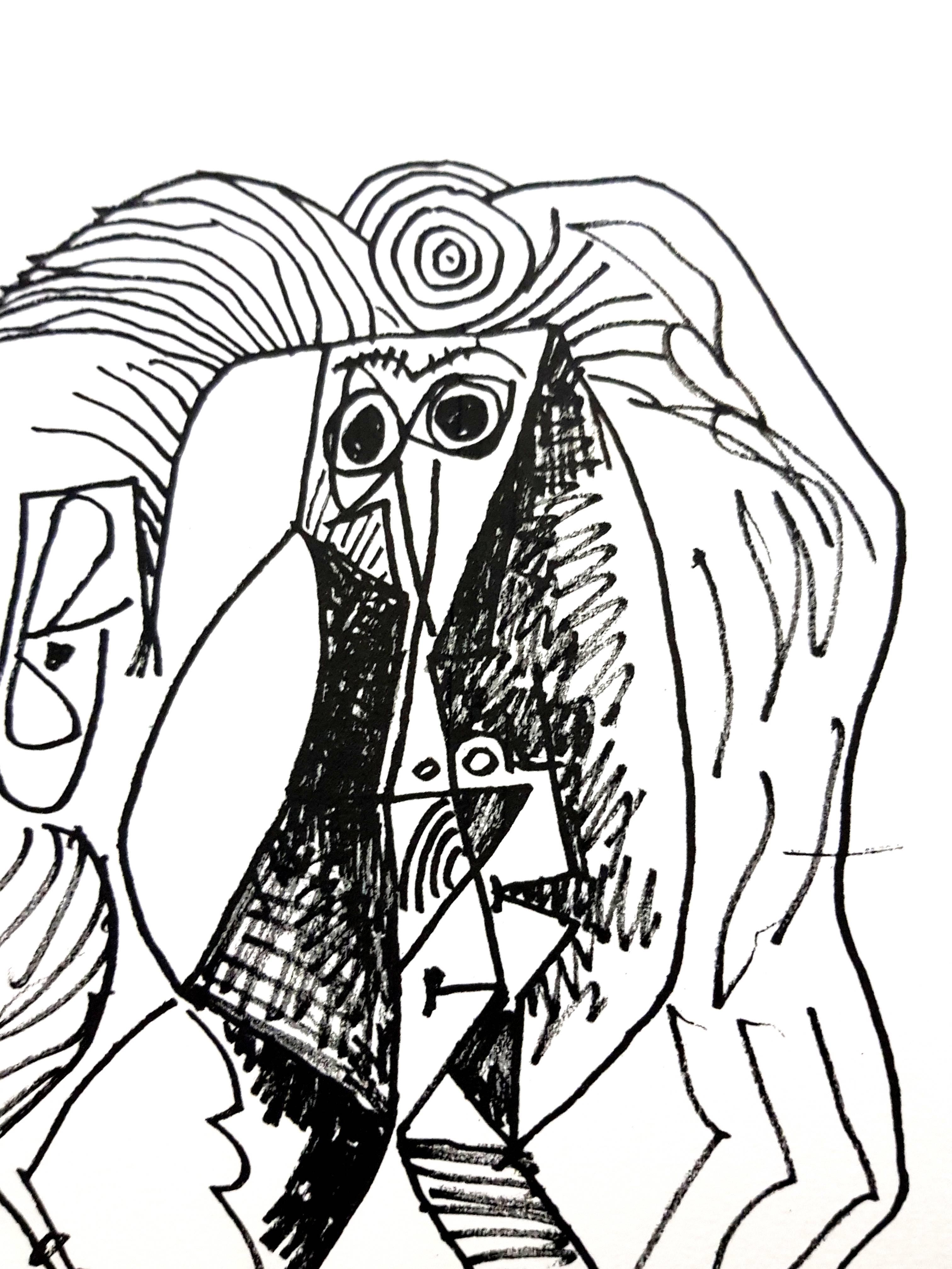 Le Goût de Bonheur: una lámina (retrato) - Print Moderno de (after) Pablo Picasso