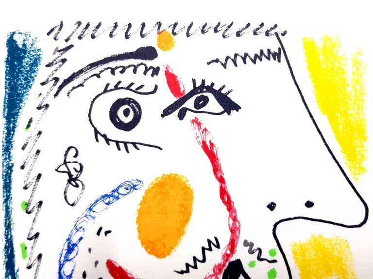 Le Gôut du Bonheur: one plate - Portrait  - Modern Print by (after) Pablo Picasso