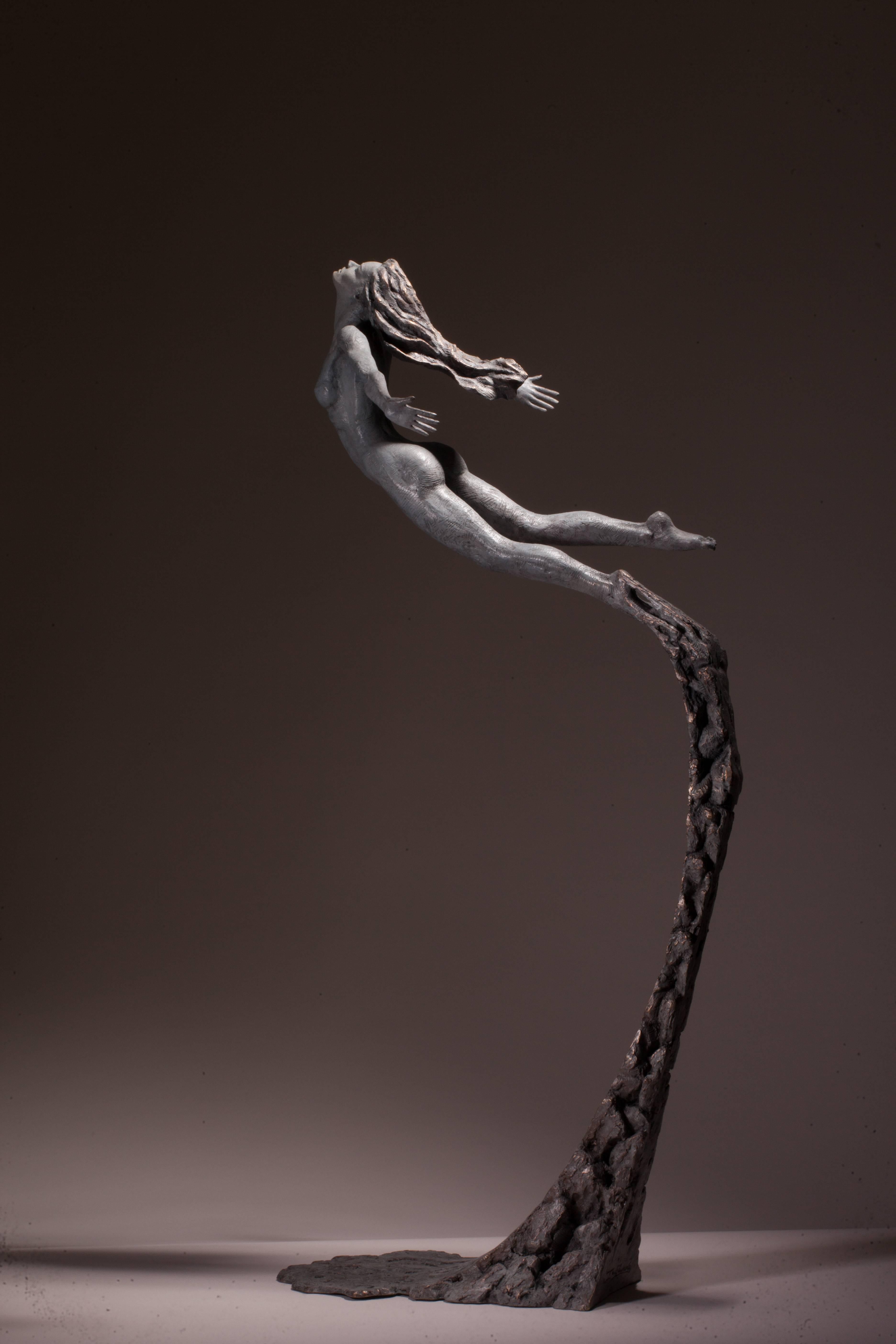 Ian Edwards - Leap Within Faith - Original signierte Bronze-Skulptur im Angebot 2