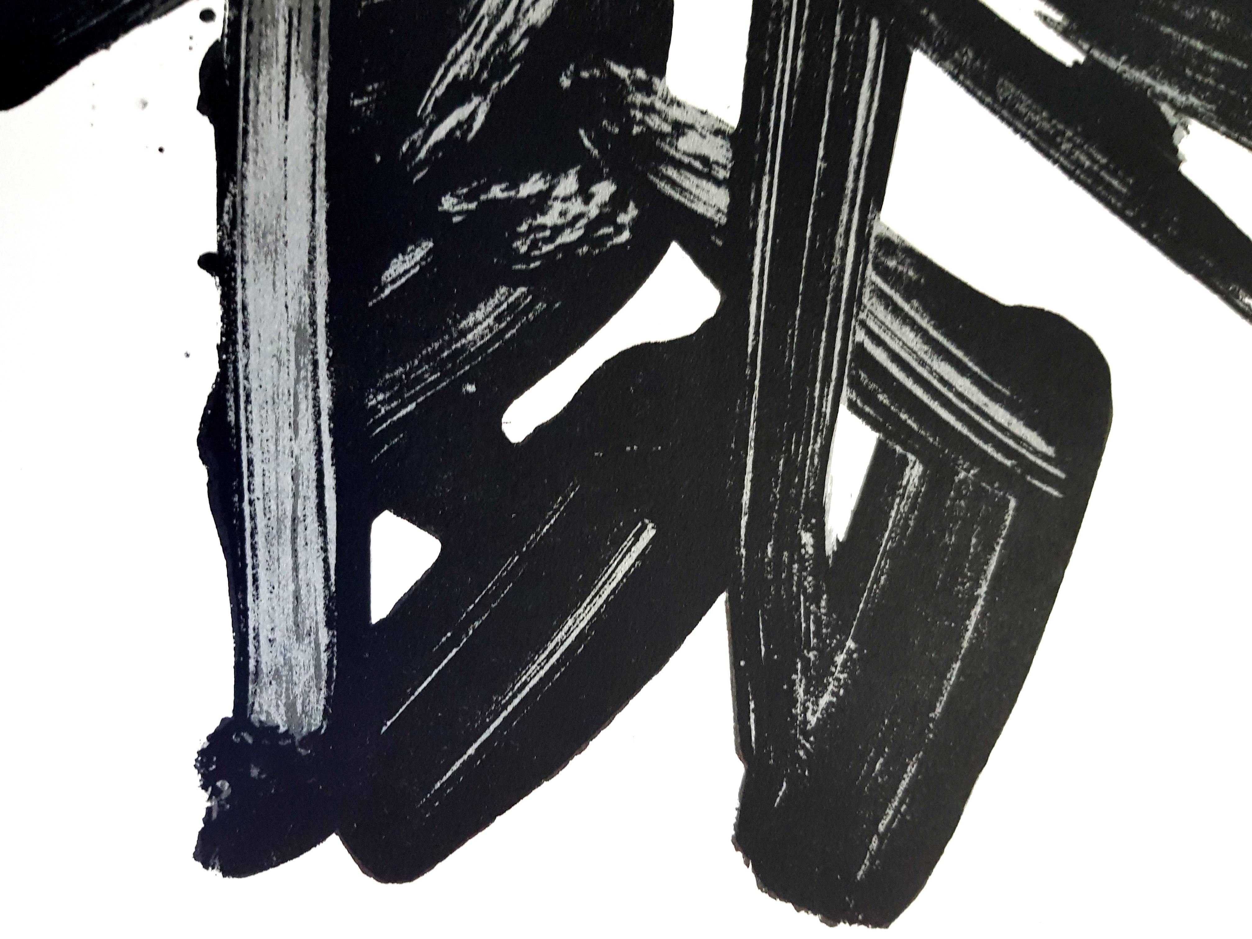 Pierre Soulages - Original Lithograph 2