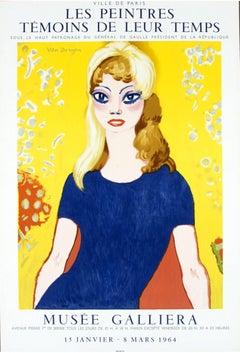 Vintage Brigitte Bardot - Exhibition Poster