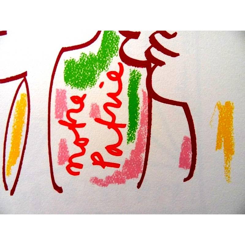 Jean Cocteau - L'Europa la nostra patria - Litografia originale in vendita 4