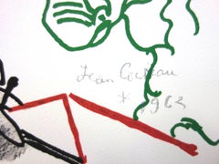 Jean Cocteau - Bulls - Original Lithograph