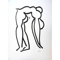 Retro after Henri Matisse - Acrobat