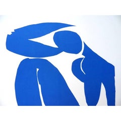 after Henri Matisse,  "Sitting Blue Nude"