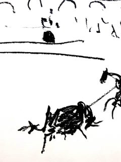 Pablo Picasso - La Pique, from "A los Toros avec Picasso"  - Original Lithograph