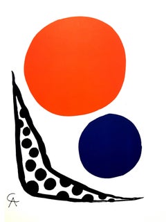 Alexander Calder – Komposition – Originallithographie von „L'Atelier Mourlot“