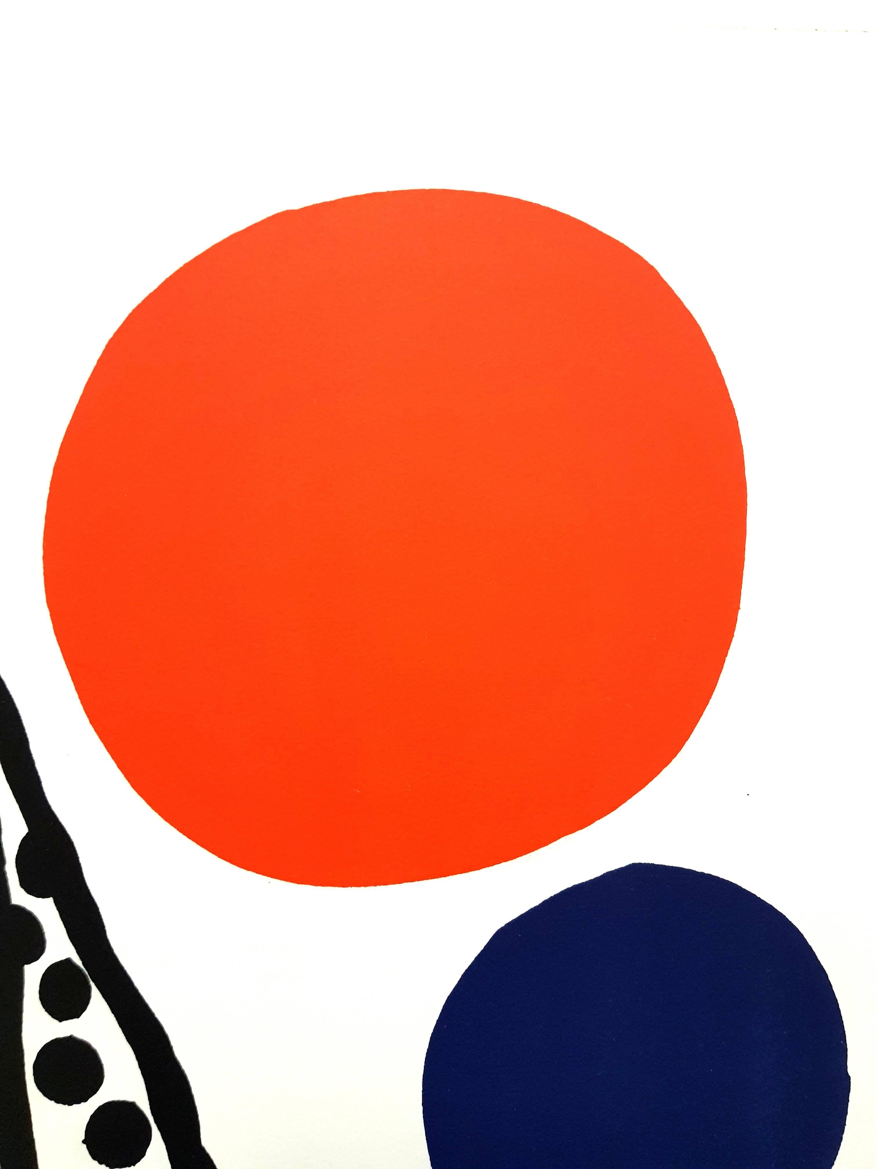 Alexander Calder - Original Lithograph - Composition
1965
From the deluxe edition of the book 