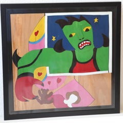 Vintage Niki De Saint Phalle - Wooden Sculpture Puzzle