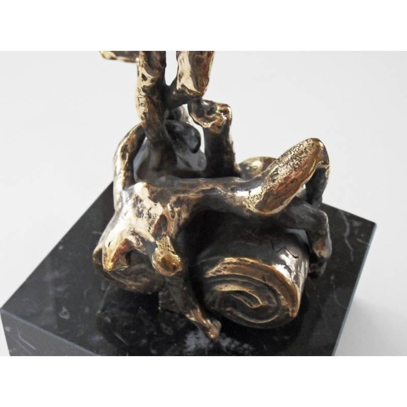 Salvador Dali's Guilded Sculpture Perseus 2