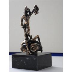 Salvador Dali's Guilded Sculpture Perseus