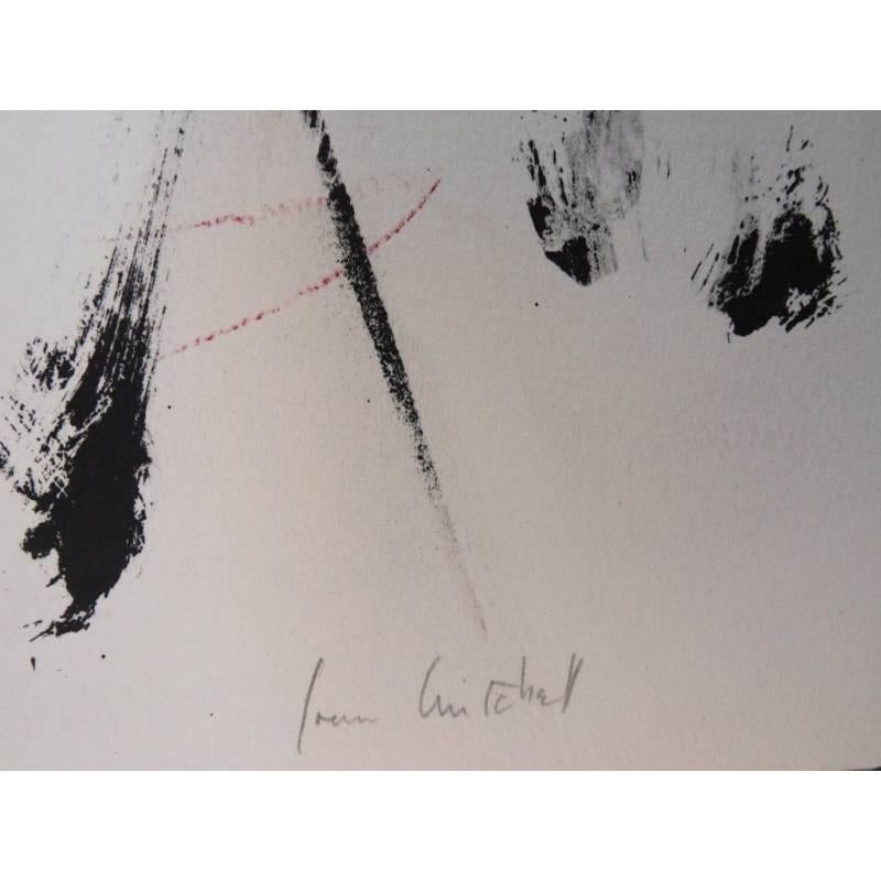 Joan Mitchell - The Trees in Red - Original Lithography 1