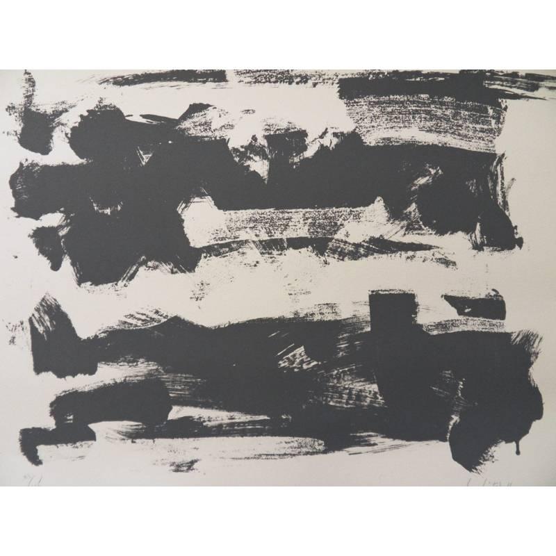 Joan Mitchell - Composition in Grey - Original Lithography 2