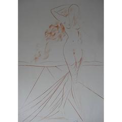Salvador Dali - Venus - Original Signed Etching