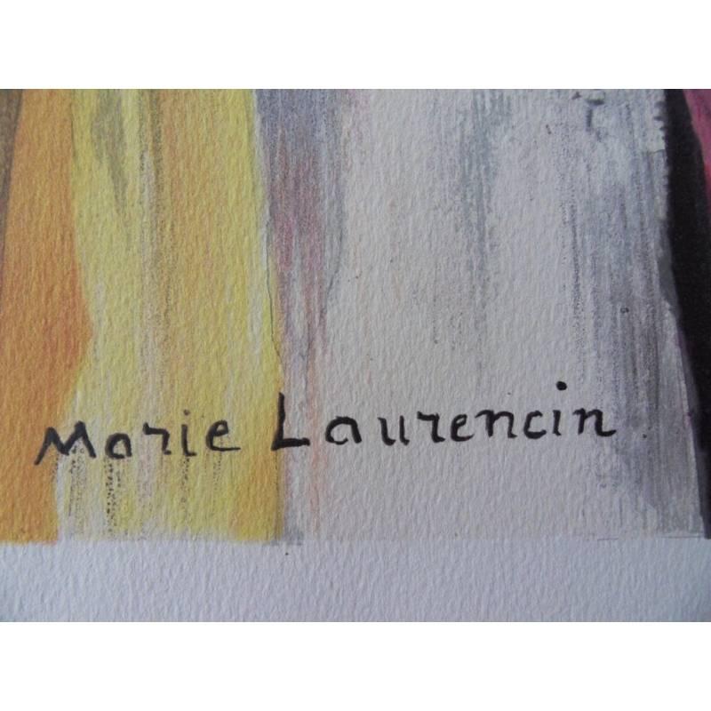 Marie Laurencin - Le collier de perles - Original Lithograph 4