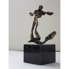 Salvador Dali - "Triton ailé" - Sculpture en bronze