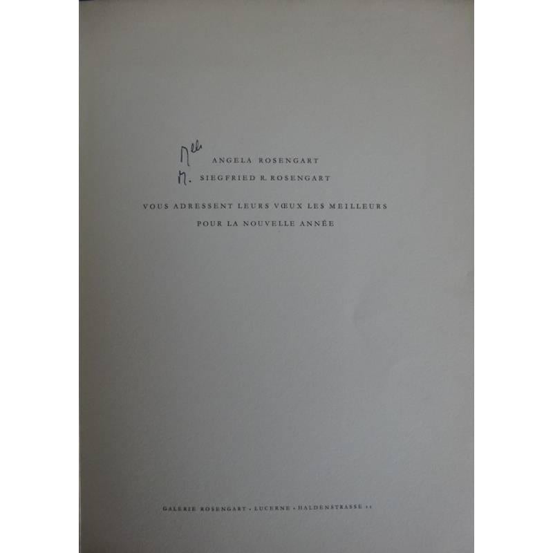 Marc Chagall - Couple Under the Sun - Original Engraving 5