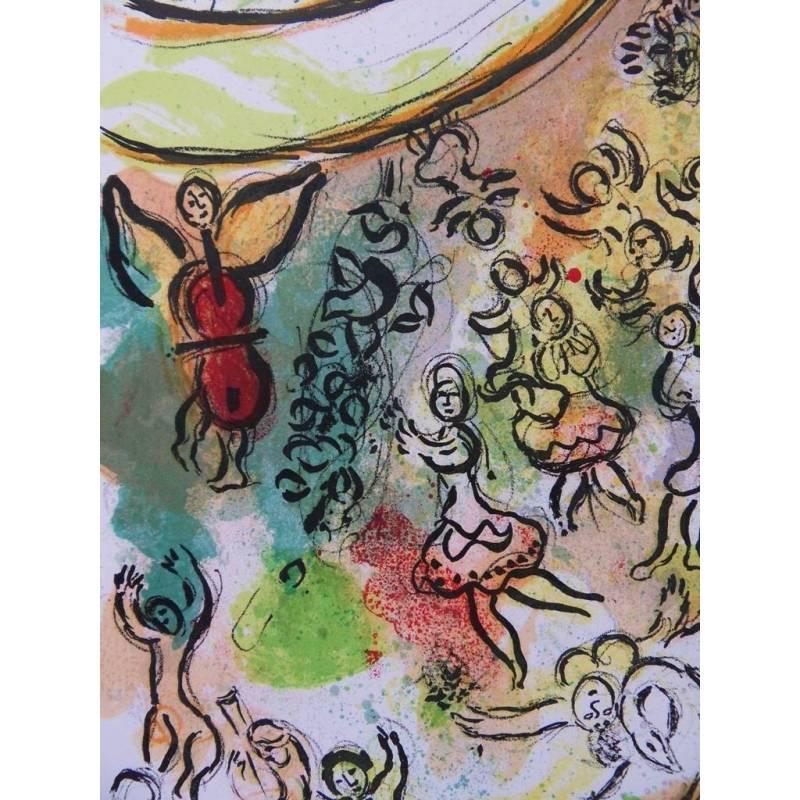 Marc Chagall - Opera Garnier - Original Lithograph 1