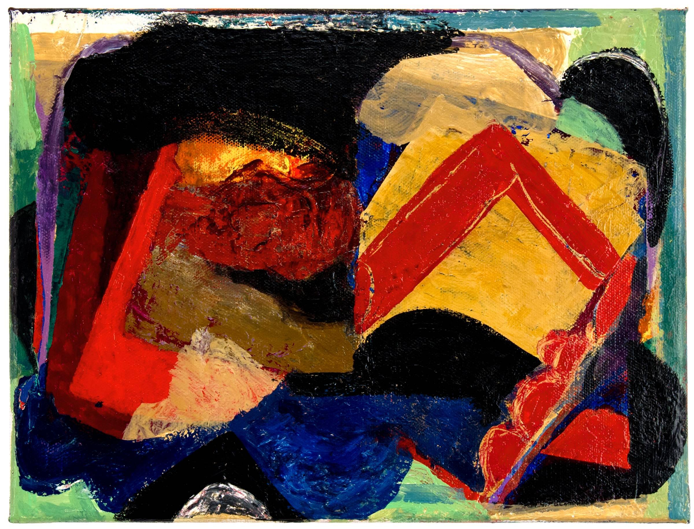 Peter Ramon Abstract Painting - Burner