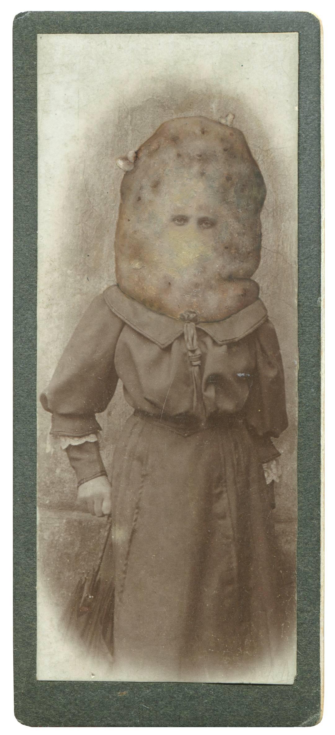 Jana Paleckova Abstract Photograph - Untitled (Large Potato Head)