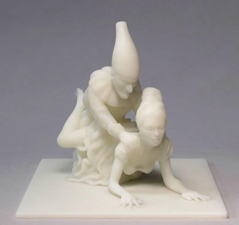 Robert Taplin Nude Sculpture - Punch Makes Love to the Duchess
