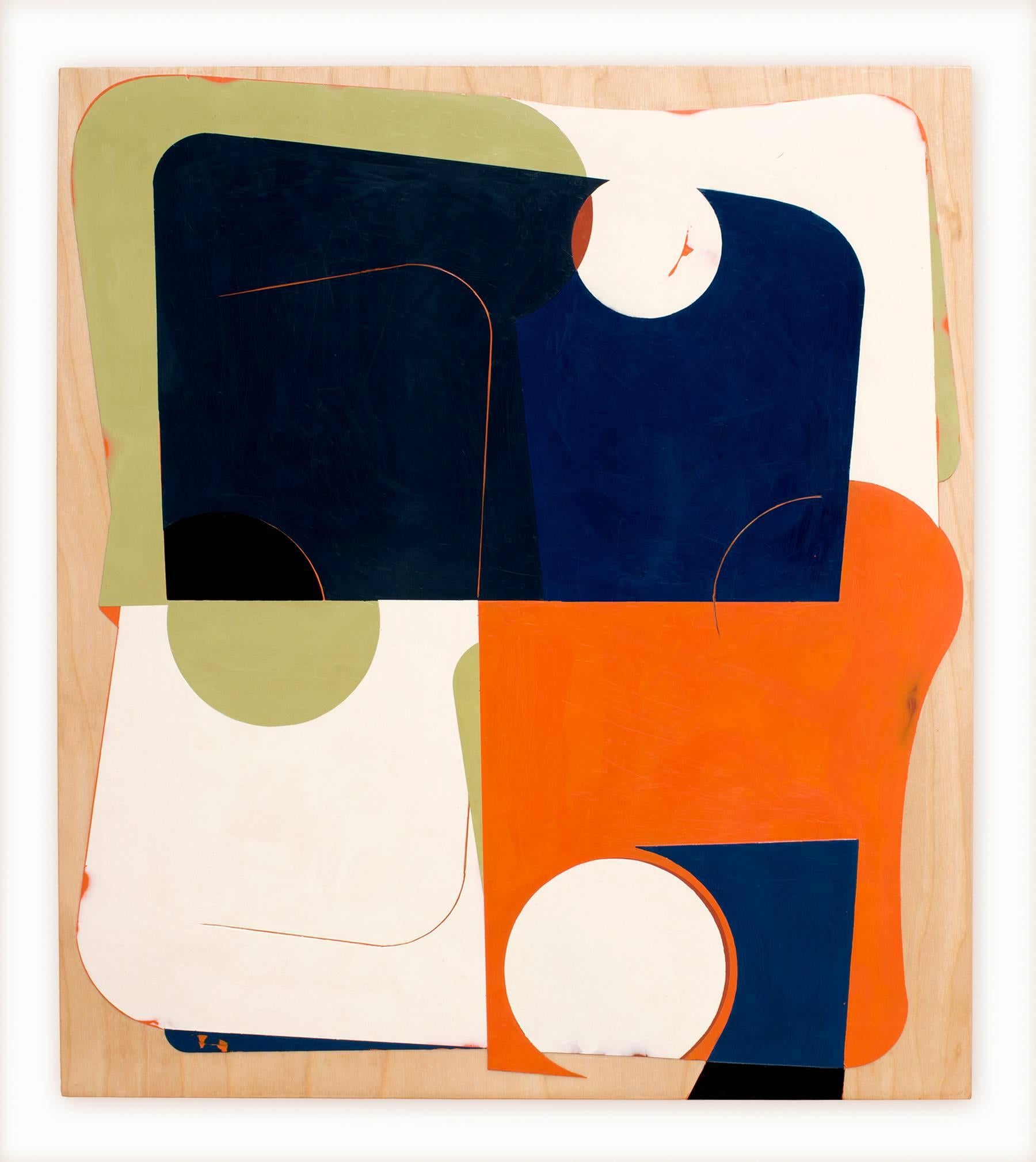 Celia Johnson Abstract Painting - Bròg