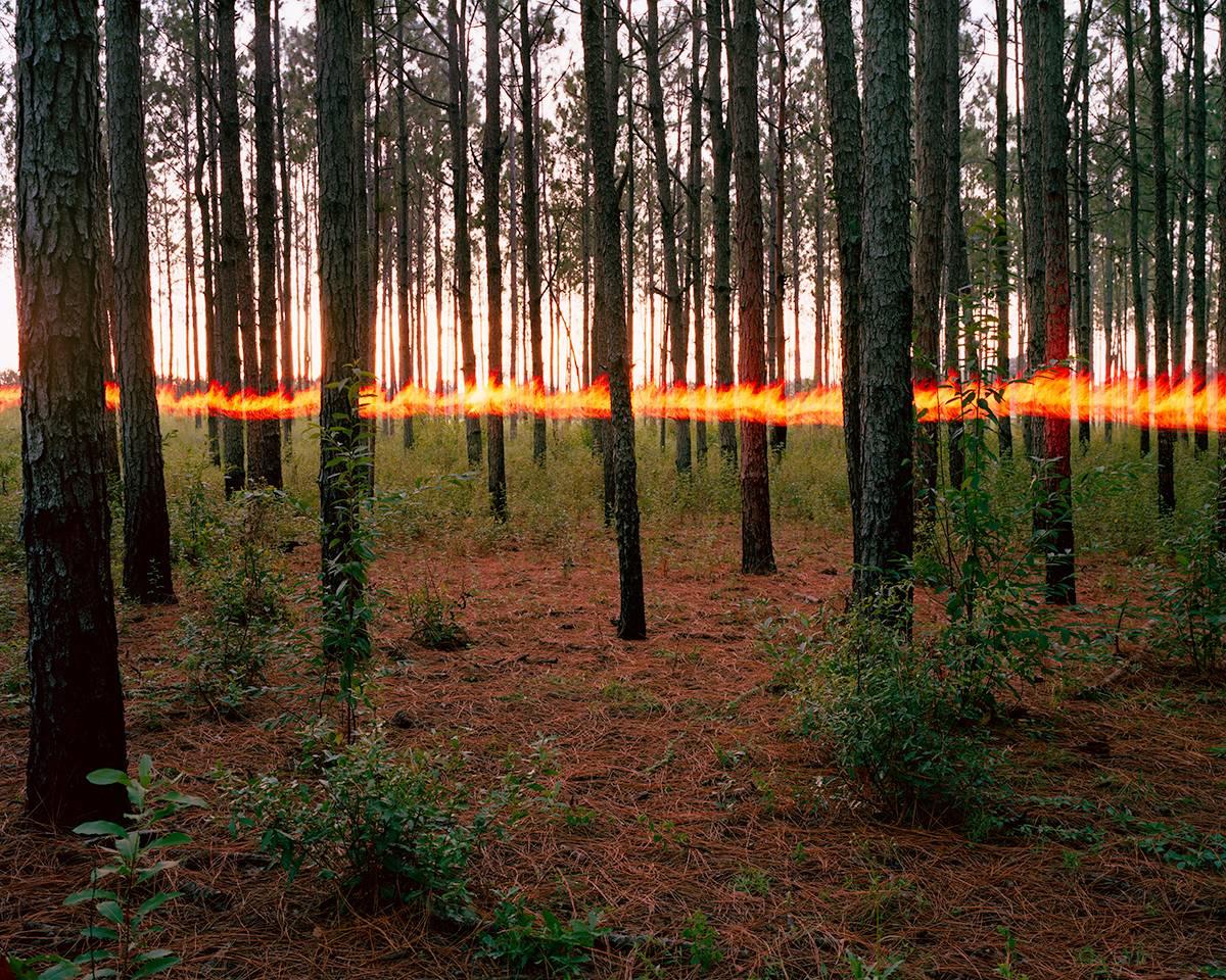 Jeremy Chandler Color Photograph - Pines Fire Horizon