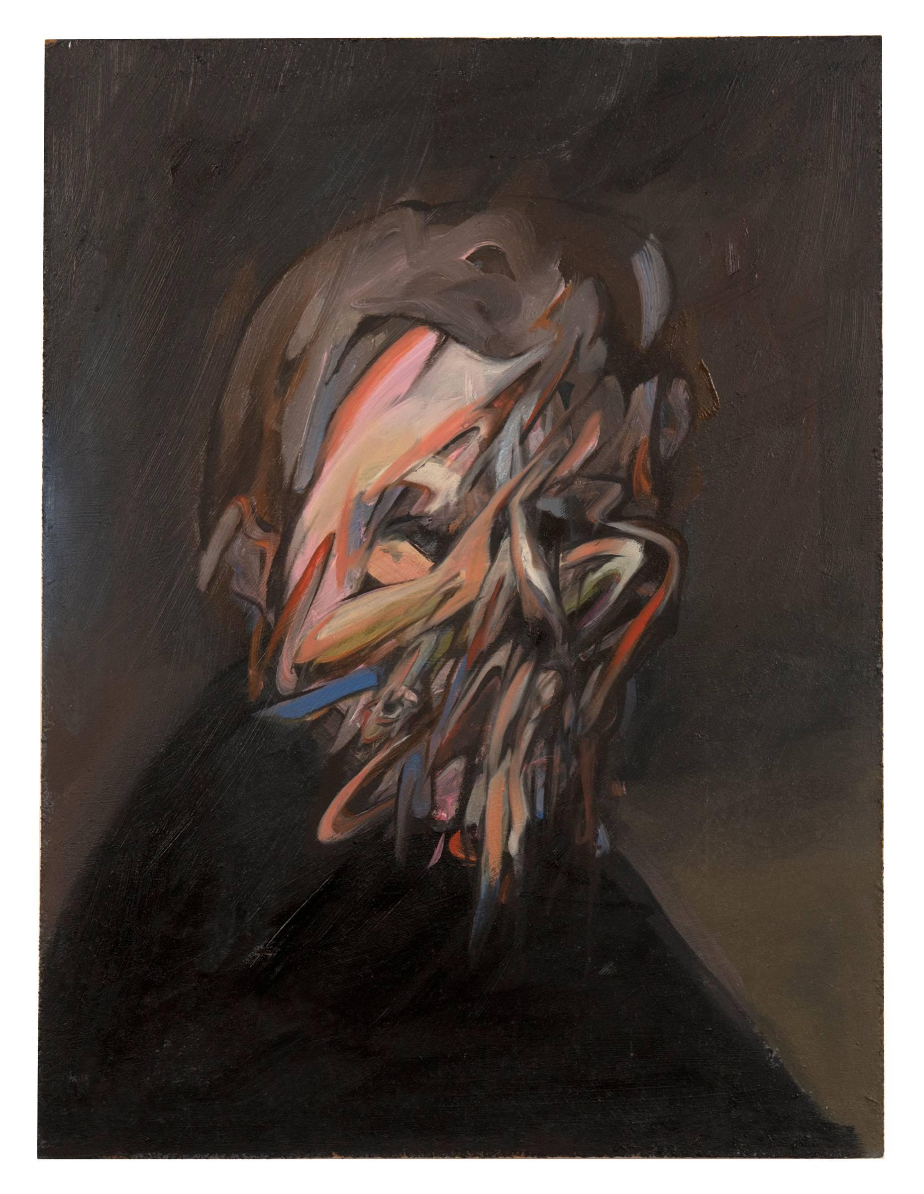 Jeremiah Palecek Portrait Painting - Untitled #45